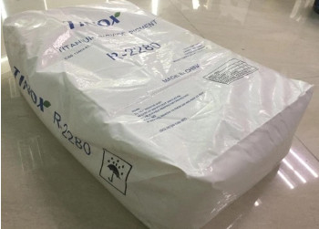 Blauer Unterton Sulfatprozess Titandioxid für Kunststoffe TINOX R-2280 mit ausgezeichneter Versteckbarkeit und Dispergierbarkeit