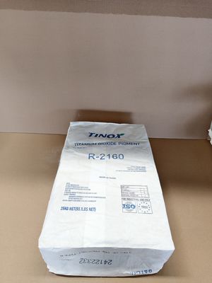 Ein guter Preis. TINOX R-2160 Titanium Dioxide Rutile with CAS No 13463-67-7 and Oil Absorption 15-25 g/100g as White Powder Online