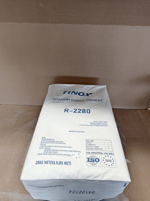 Ein guter Preis. TINOX R-2280 Titanium Dioxide Rutile with Excellent Opacity High Heat Resistance and Low Volatility for Plastic Applications Online